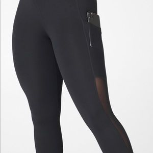Fabletics Charcoal Capri Leggings